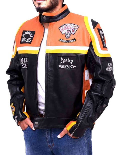 harley davidson and the marlboro man jacket replica